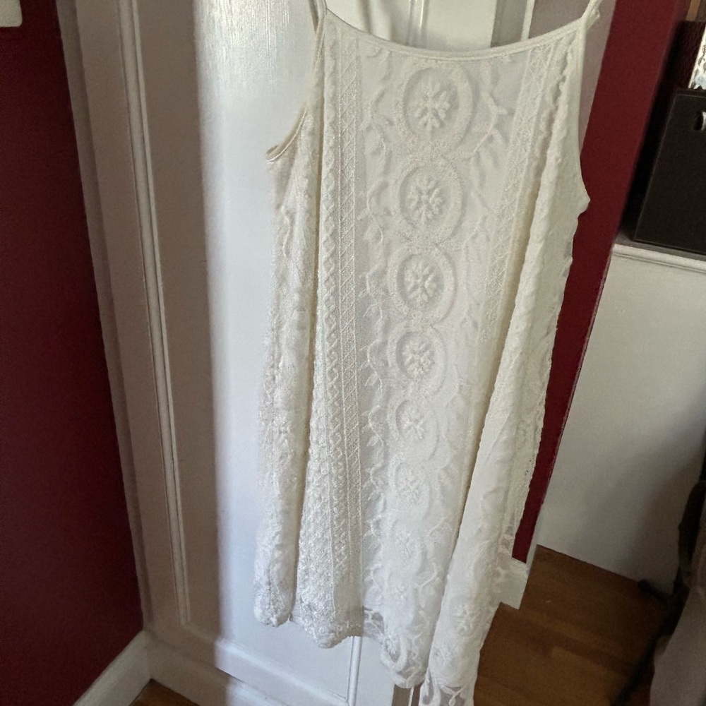 Size small garage white dress confirmation any spring/summer occasion